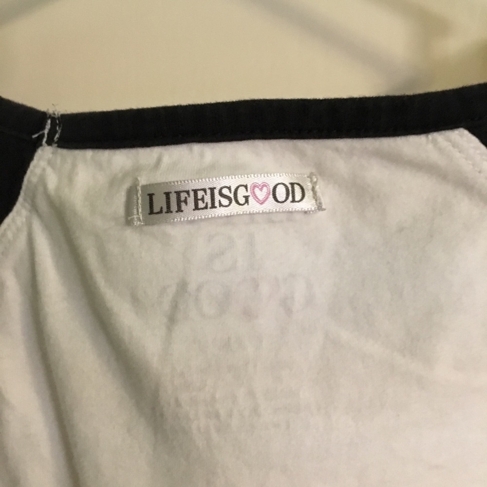 Life is good coffee lover baseball T-shirt - Picture 8 of 8